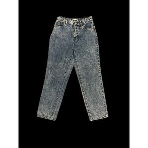 PacSun Women Jeans High Rise Straight Button Fly Denim Light Wash 25